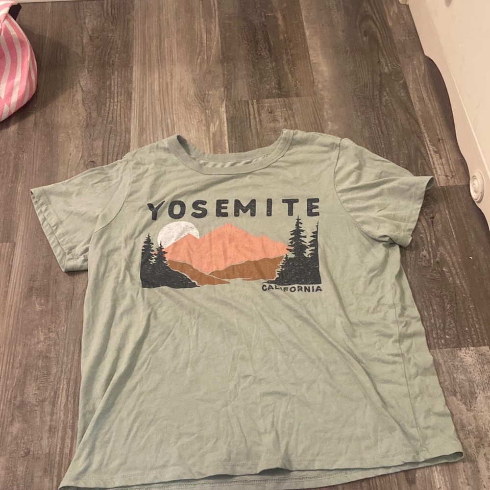 This is a youth large but can fit a woman’s medium